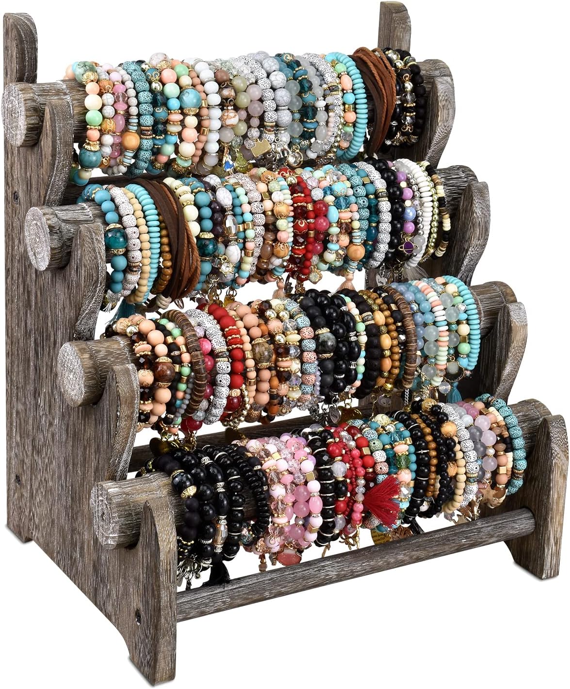 Ikee Design Wooden Jewelry Display Stand