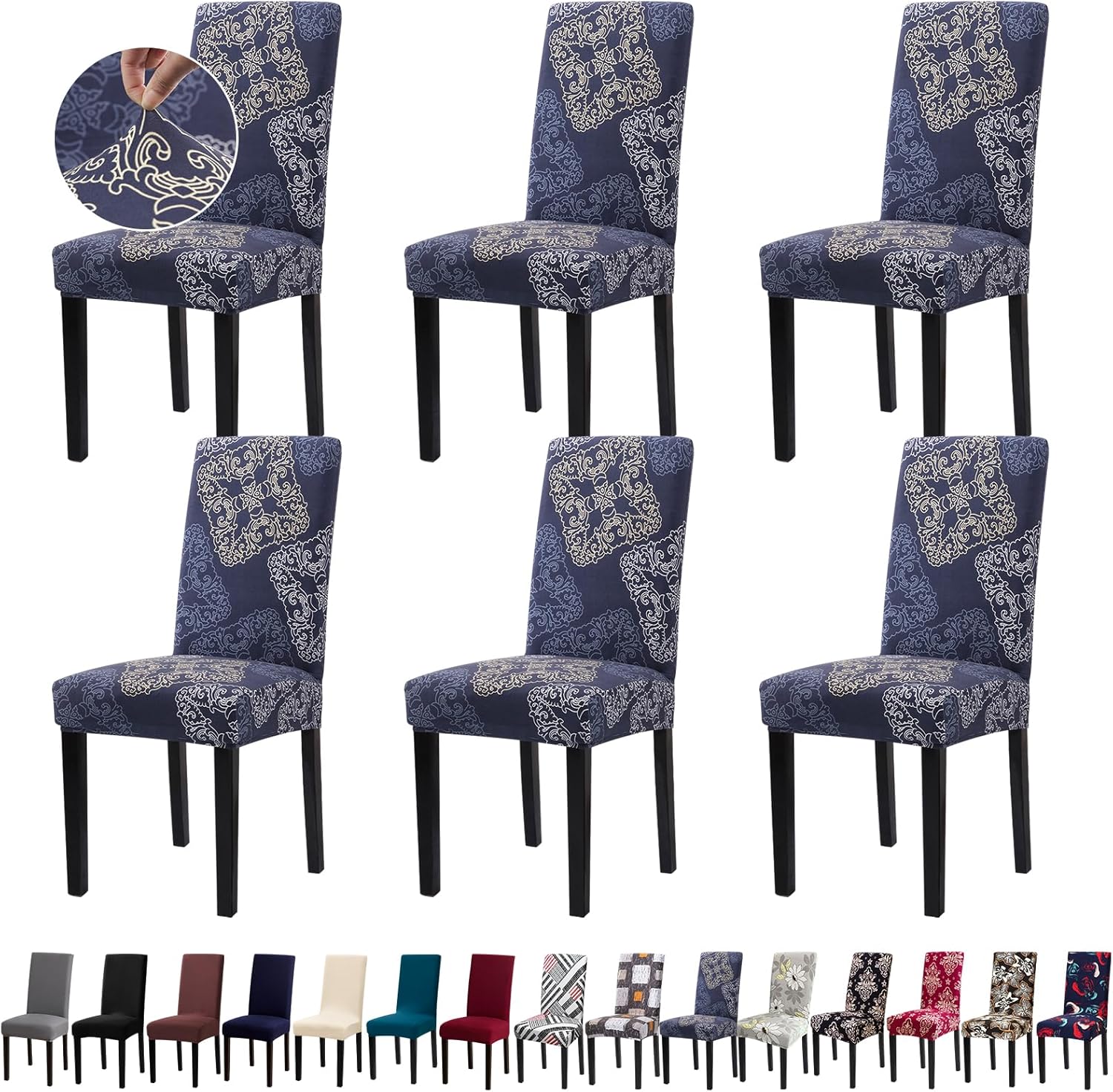 Chair Covers Stretch Kitchen Dining Room