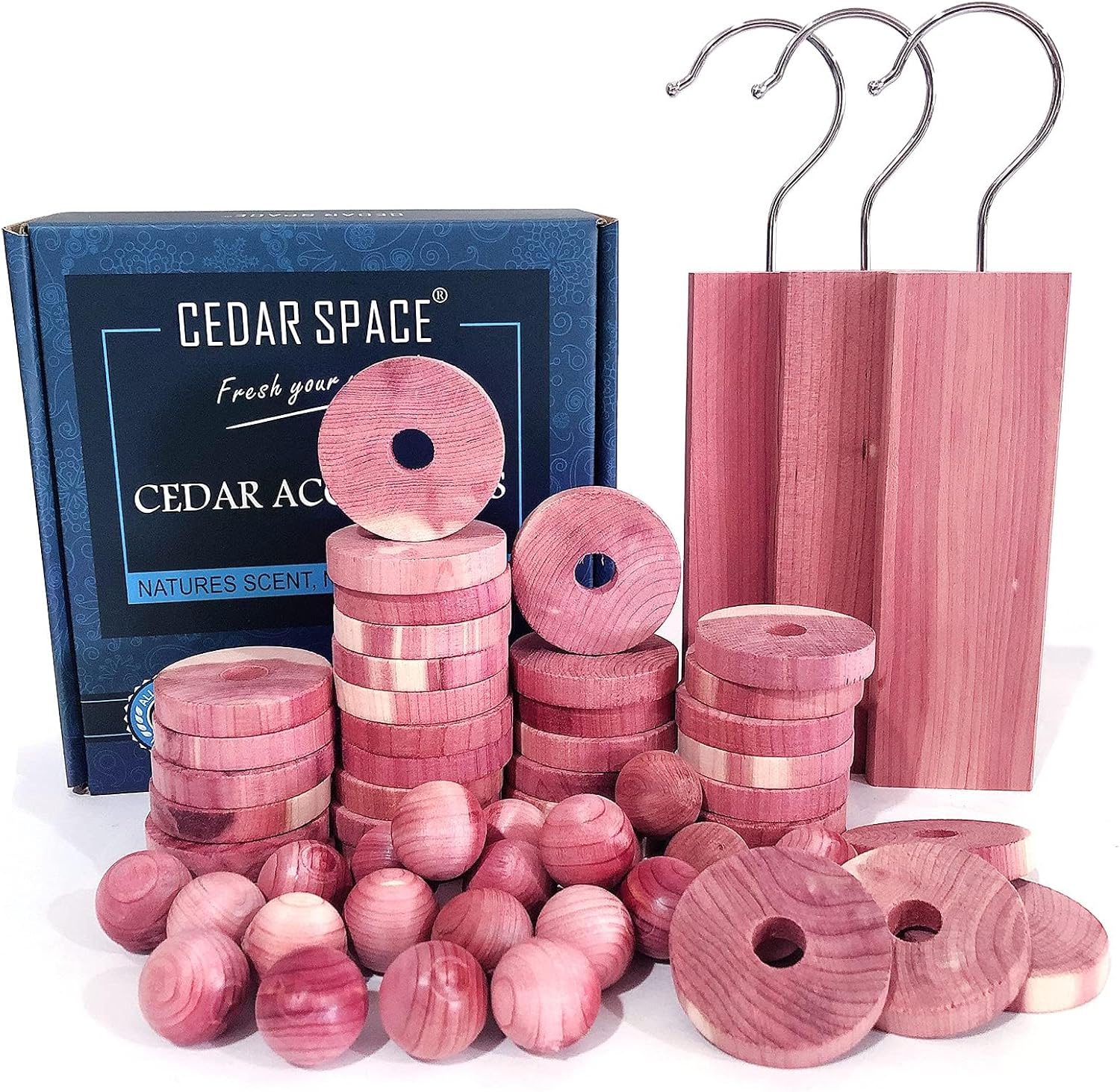 Cedar Space Cedar Blocks for Closet Storage