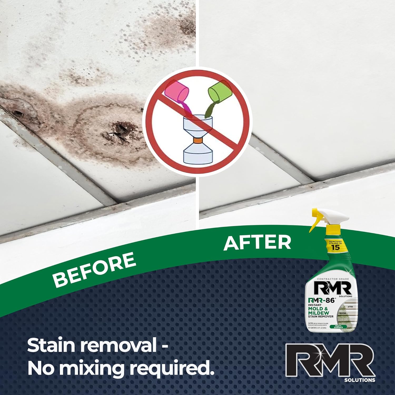 RMR-86 Instant Mold and Mildew Stain Remover Spray