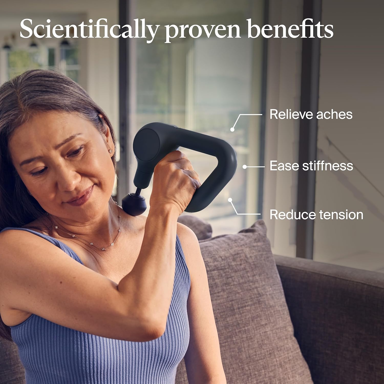 TheraGun Therabody Relief Quiet Deep Tissue Therapy Massage Gun