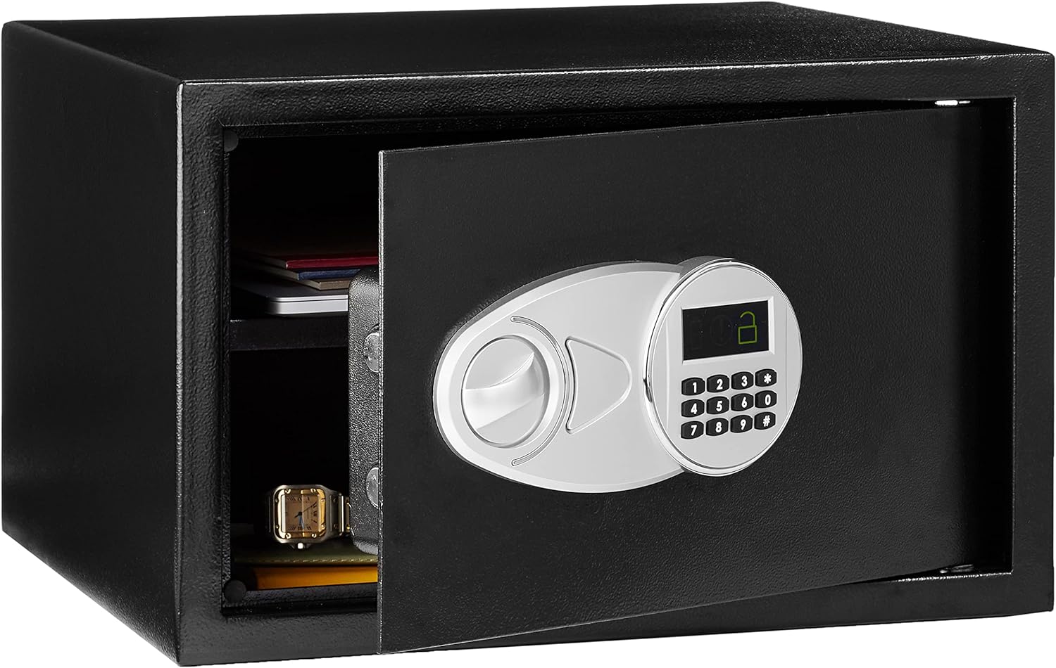 Amazon Basics Steel Security Safe with Keypad