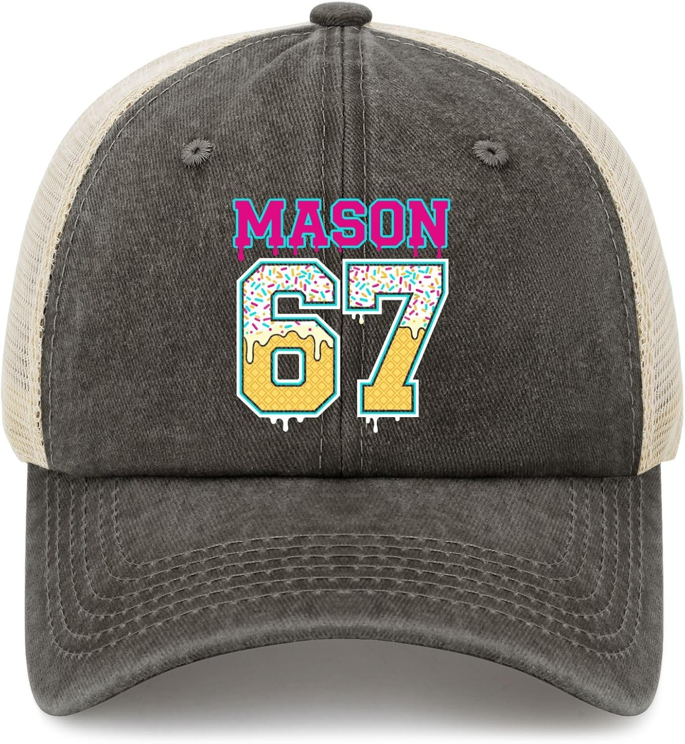 Casual Beach Trucker Cap for Son