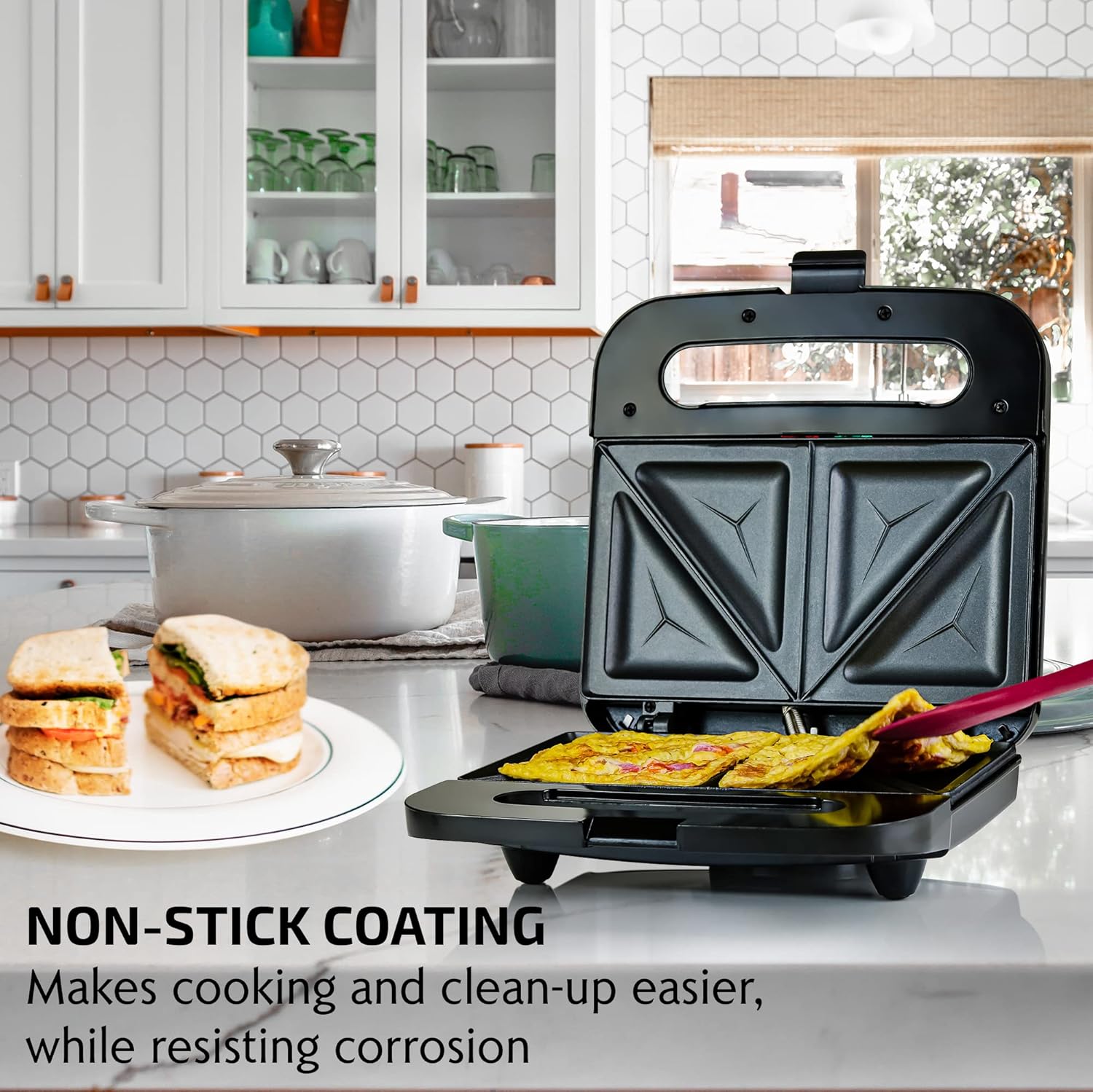 OVENTE Electric Sandwich Maker