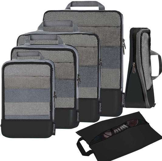 BAGAIL Compression Packing Cubes Travel Organizers