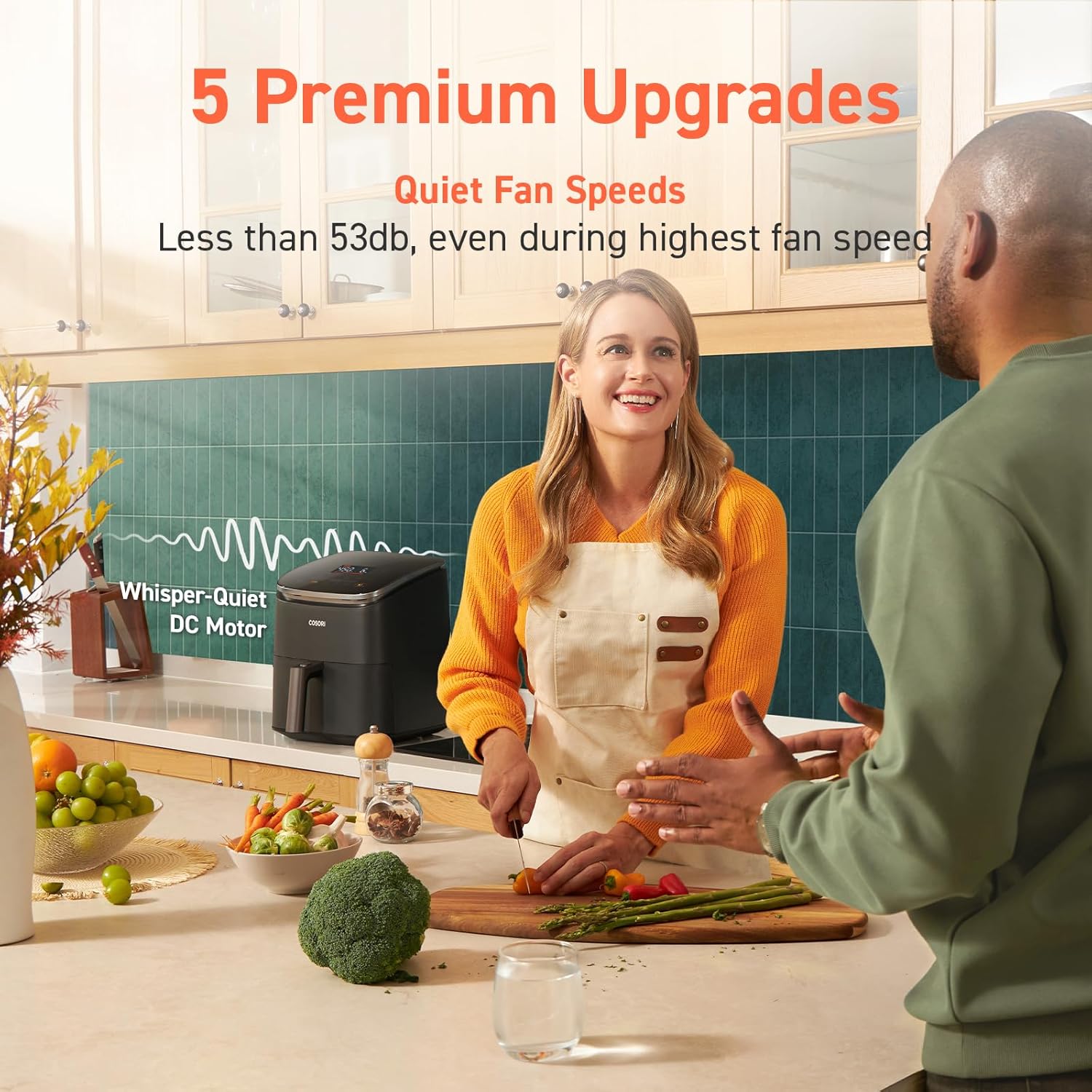 COSORI 6Qt Air Fryer 9-in-1 TurboBlaze