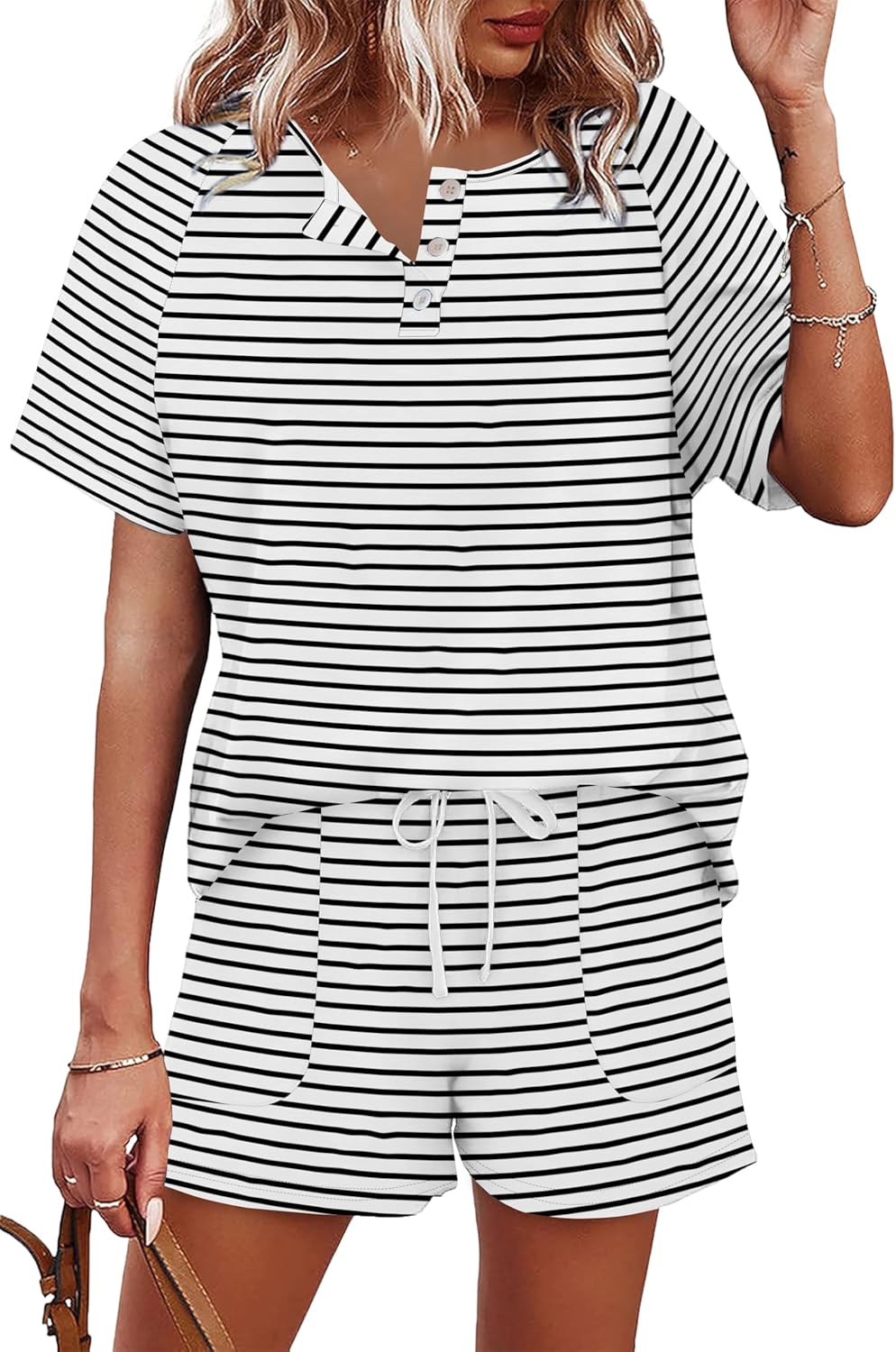 Women’s Summer Two Piece Outfit WIHOLL