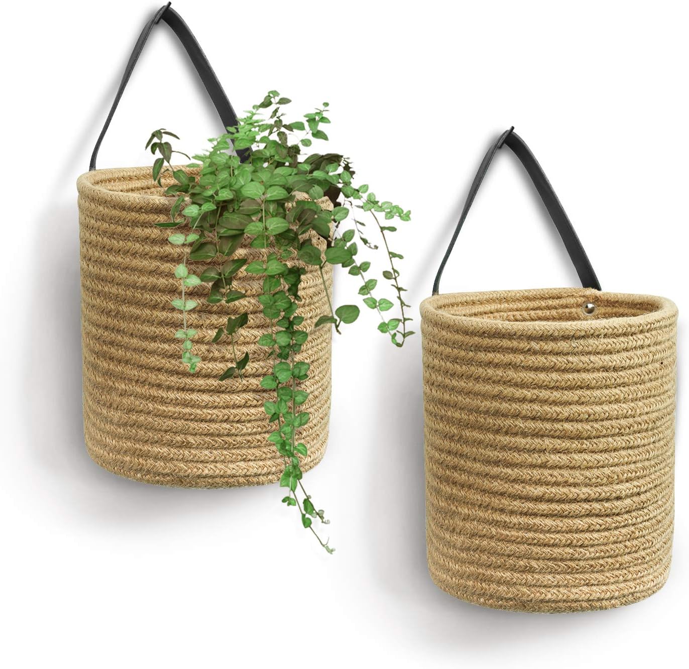 Goodpick 2pack Jute Hanging Basket