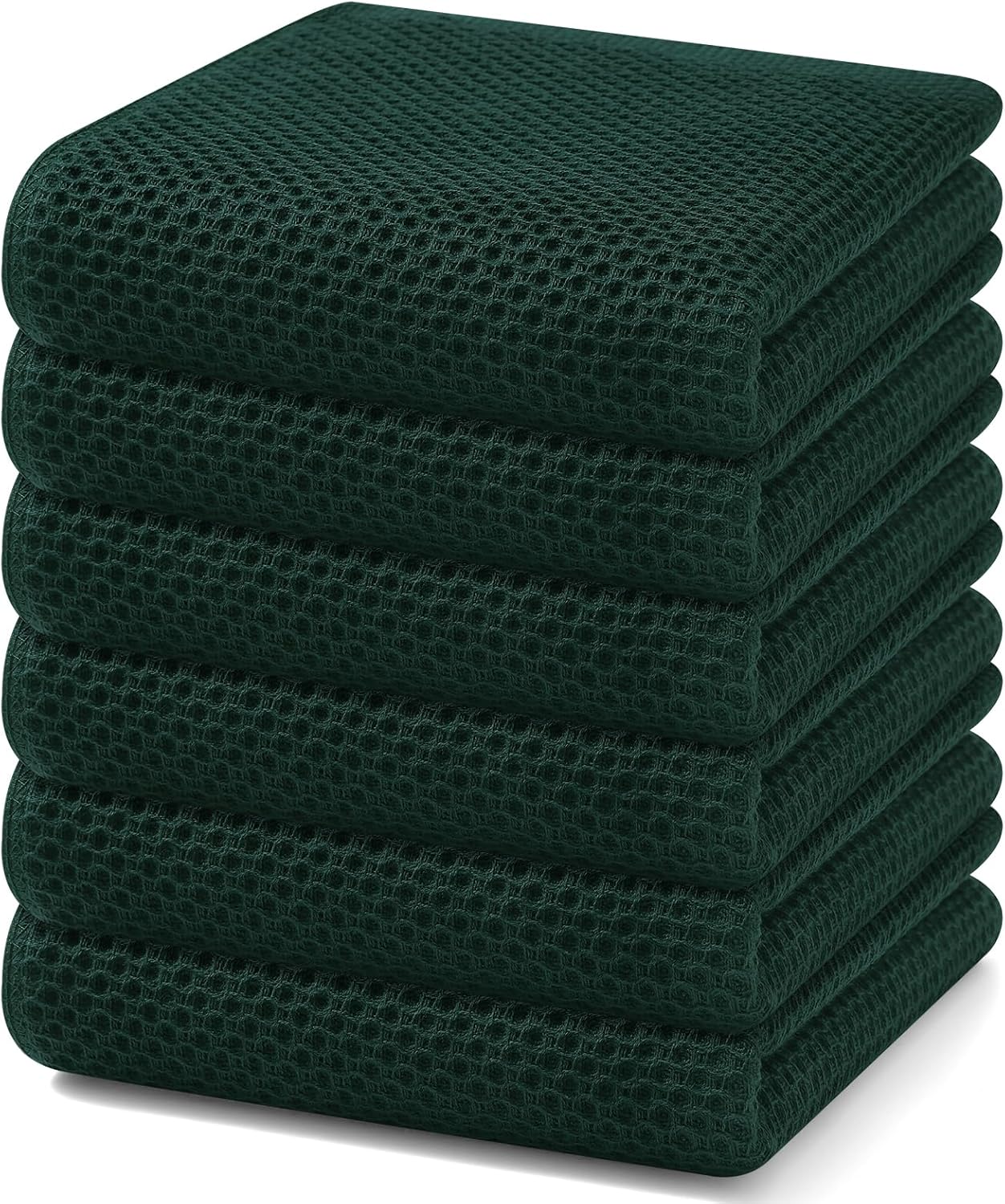 Homaxy 100% Cotton Waffle Dish Cloths