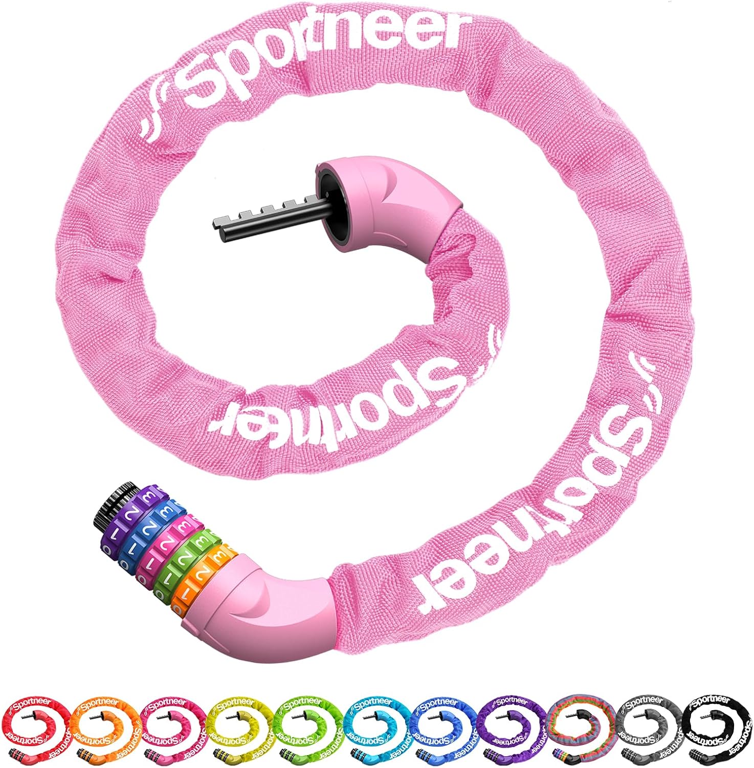 Sportneer Bike Lock 5-Digit Combination