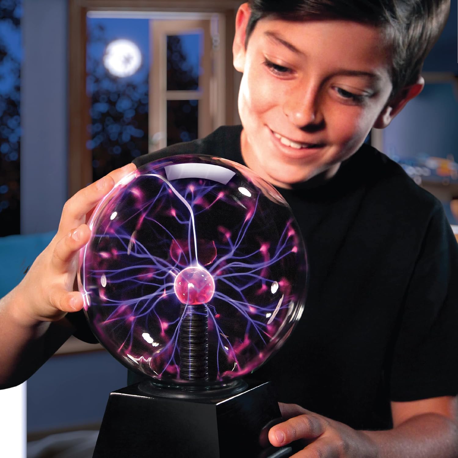 Discovery Plasma Globe Lamp Touch & Sound