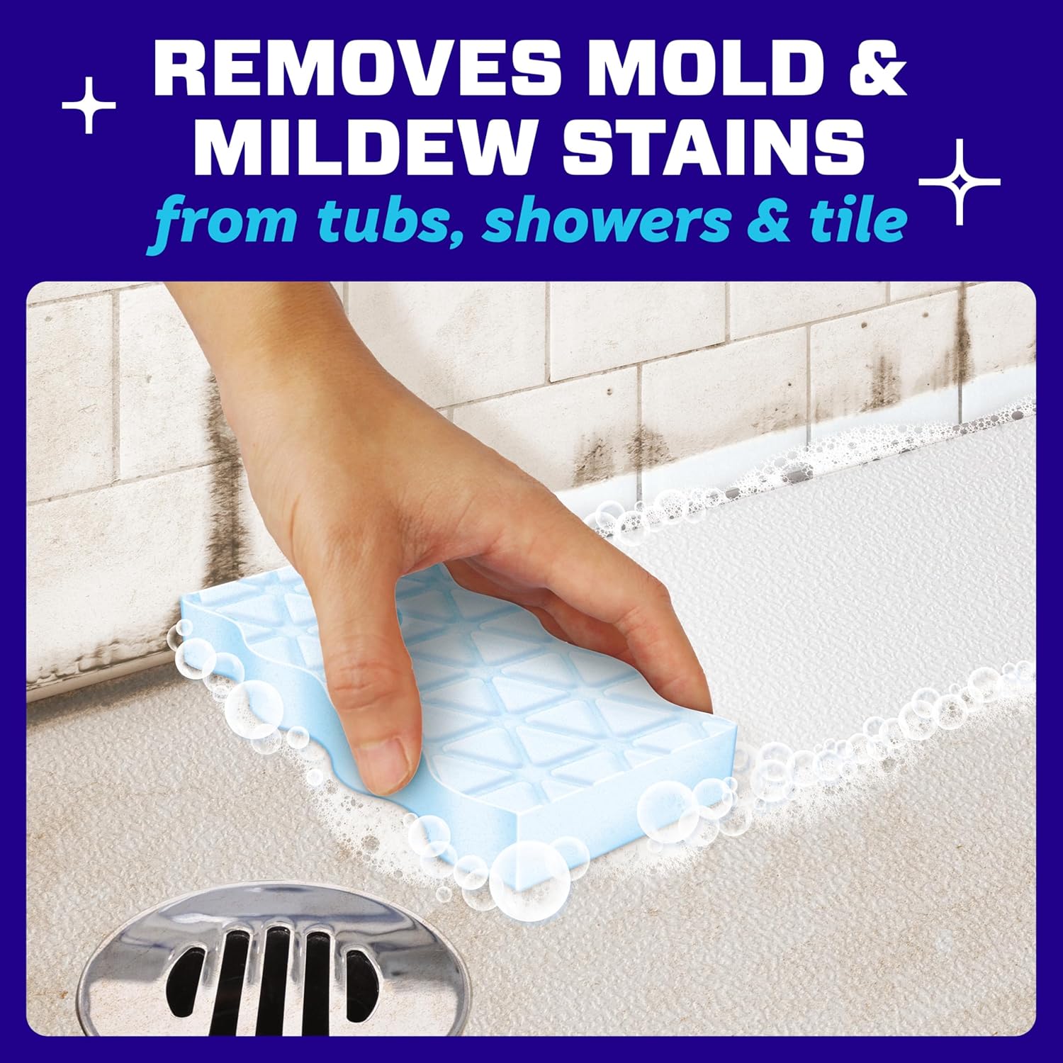 Foaming Sponge Cleaner for Home Surfaces