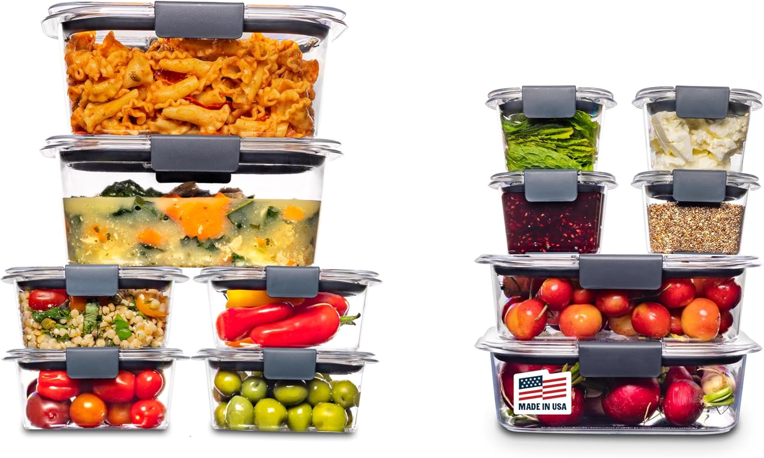 Rubbermaid Brilliance Food Storage