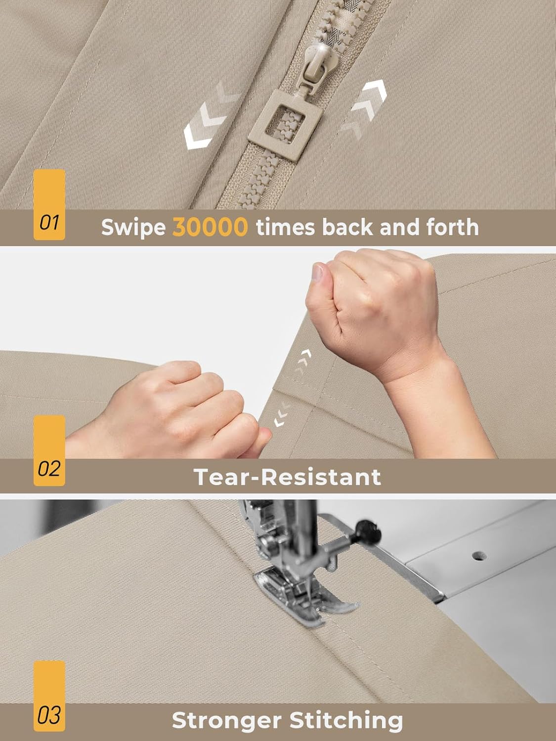 SaphiRose Women's Long Hooded Rain Jacket