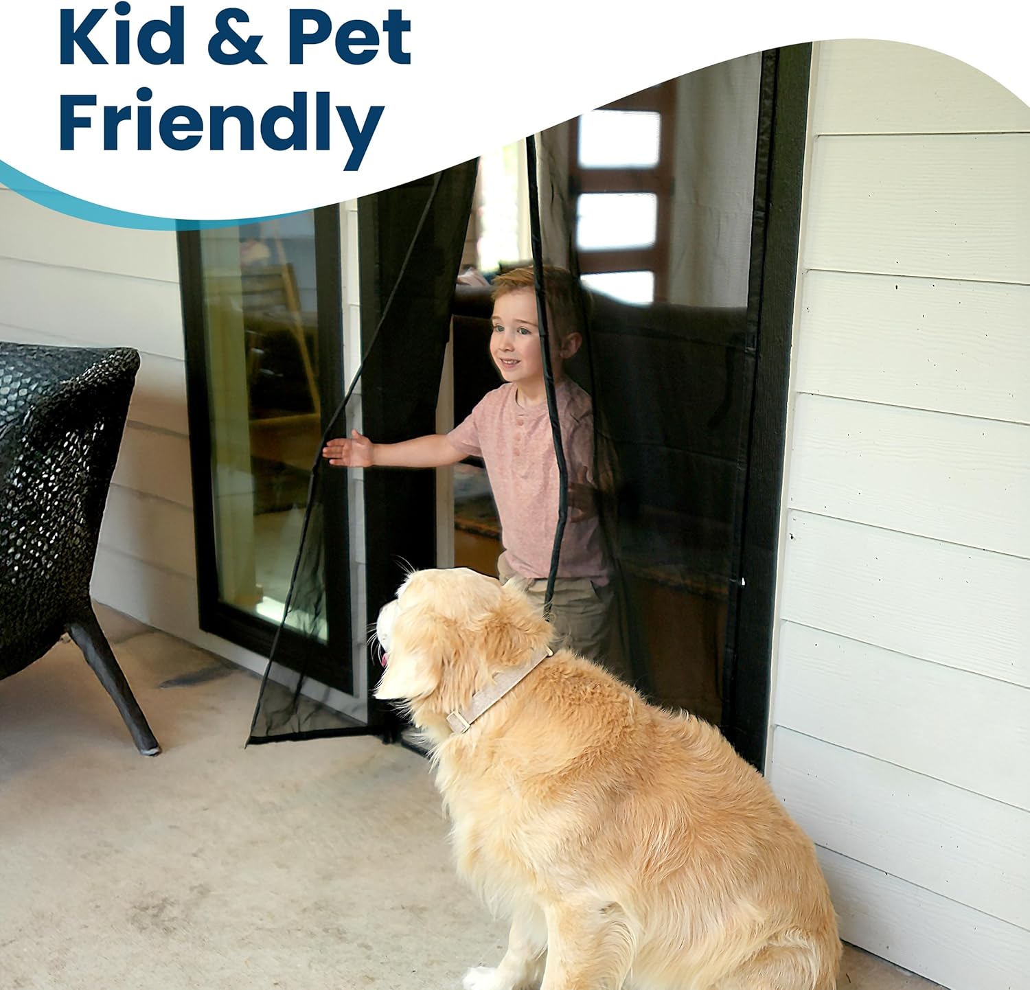Flux Phenom Magnetic Screen Door Pet & Kid