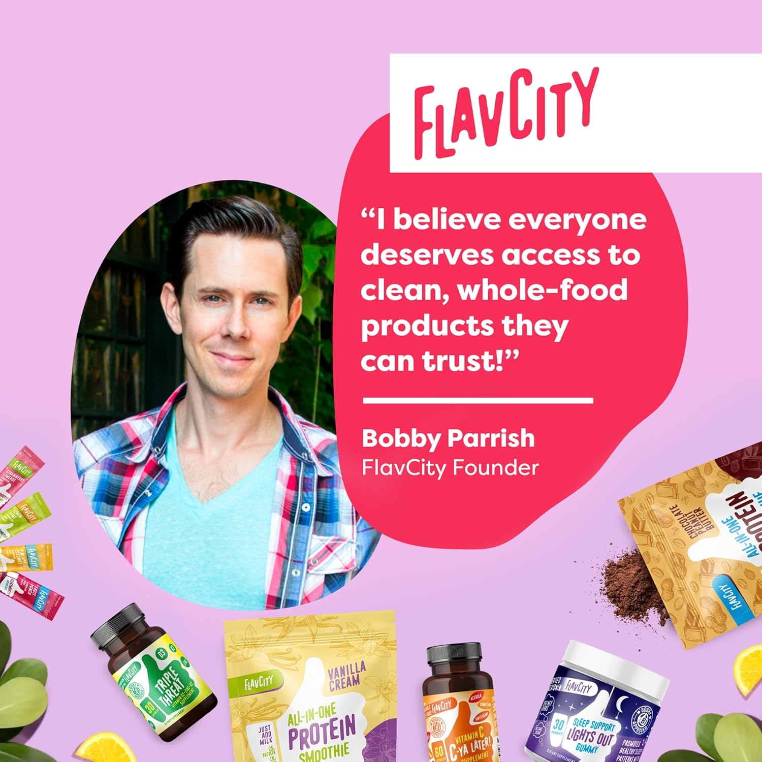 FlavCity Grass Fed Whey Protein