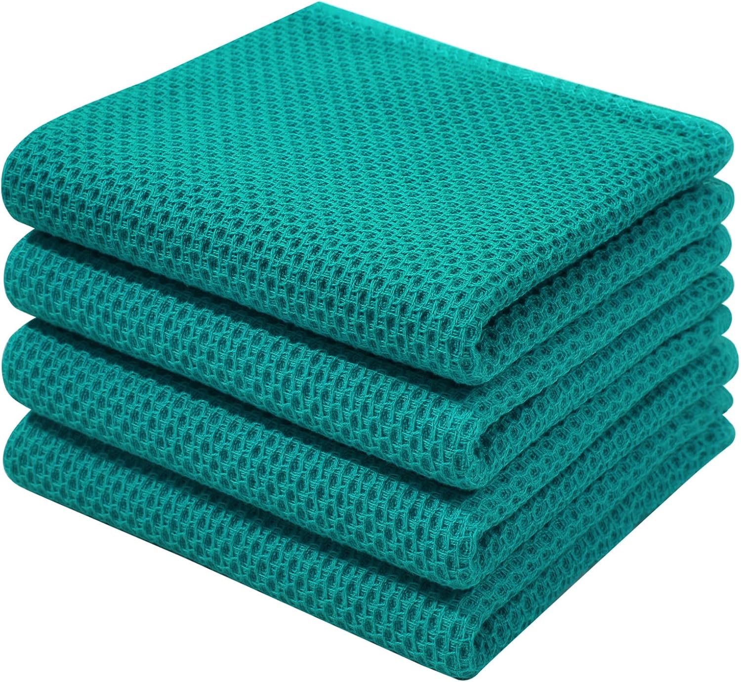 Homaxy 100% Cotton Waffle Dish Cloths