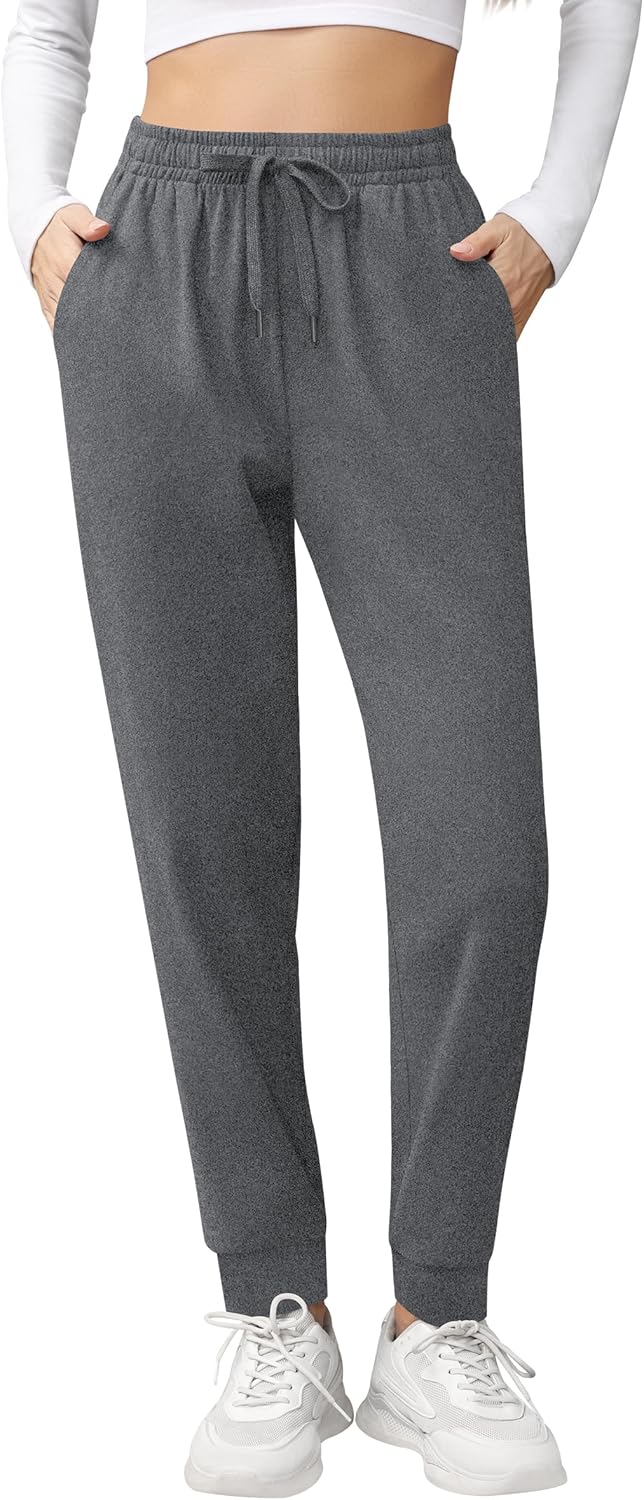 Missufe Women's High Waisted Baggy Sweatpants