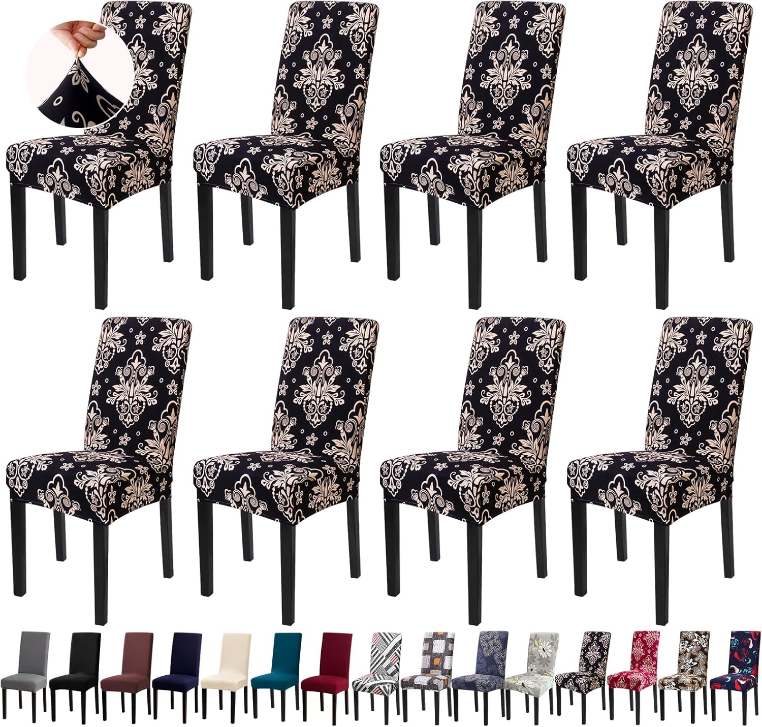 Chair Covers Stretch Kitchen Dining Room