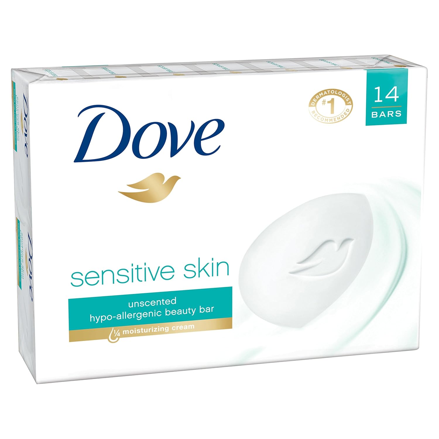 Dove Beauty Bar Soap Sensitive for Sensitive Skin