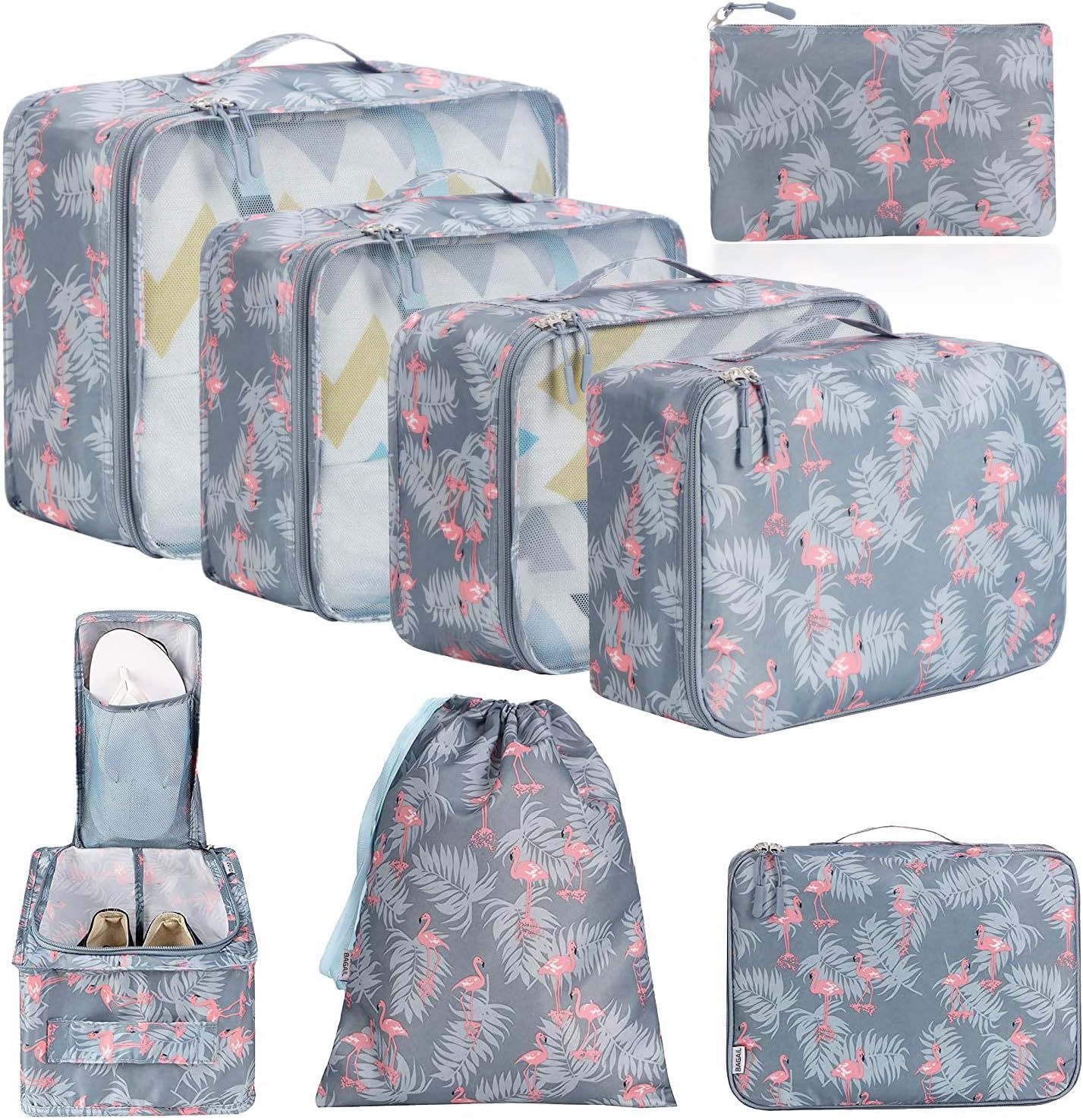 BAGAIL 8-Set Packing Cubes