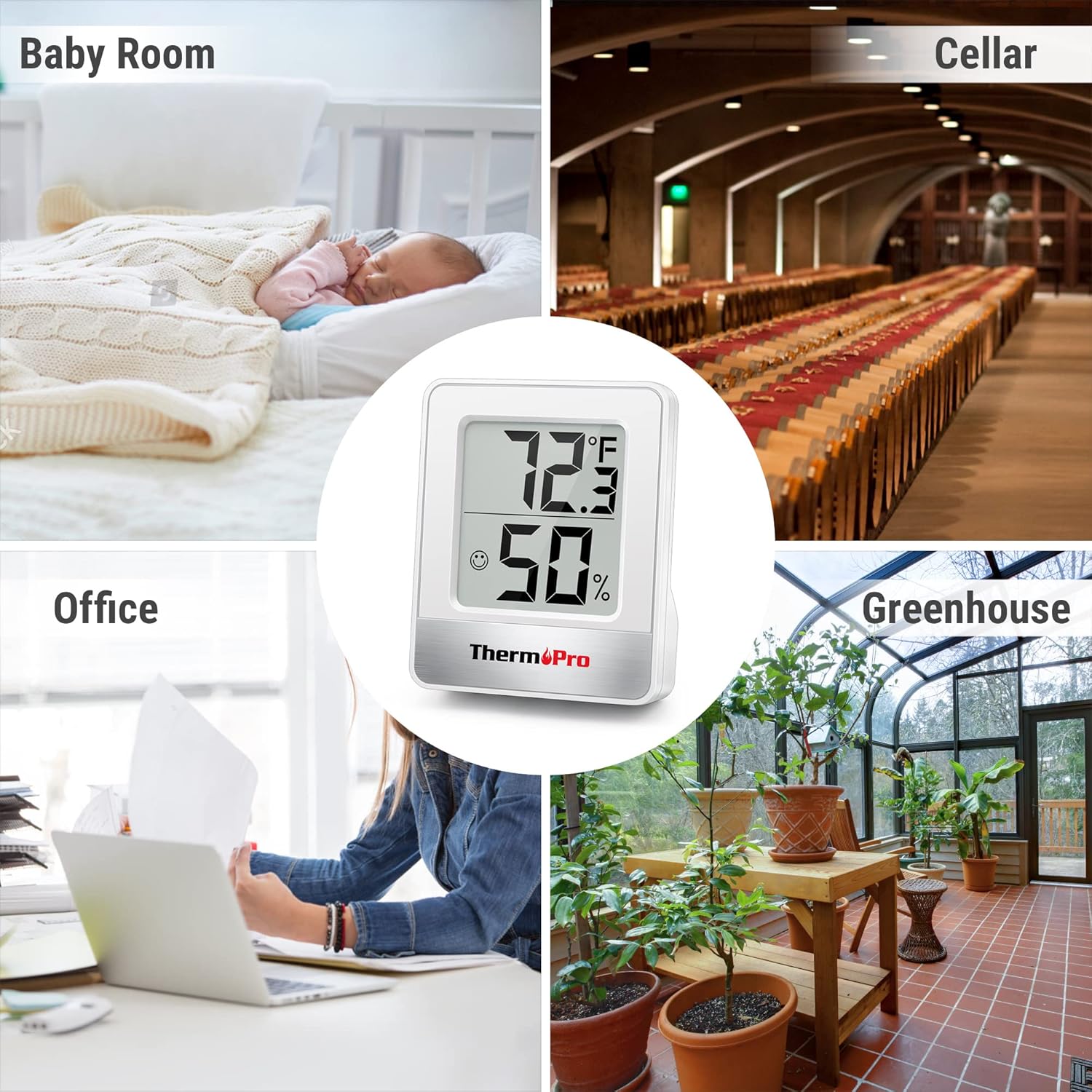 ThermoPro TP49 Digital Hygrometer