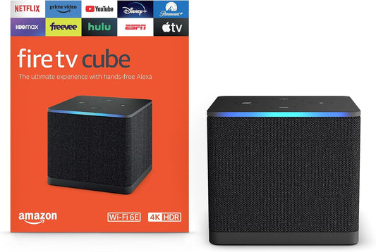 Amazon Fire TV Cube 4K UHD Alexa Streaming Device