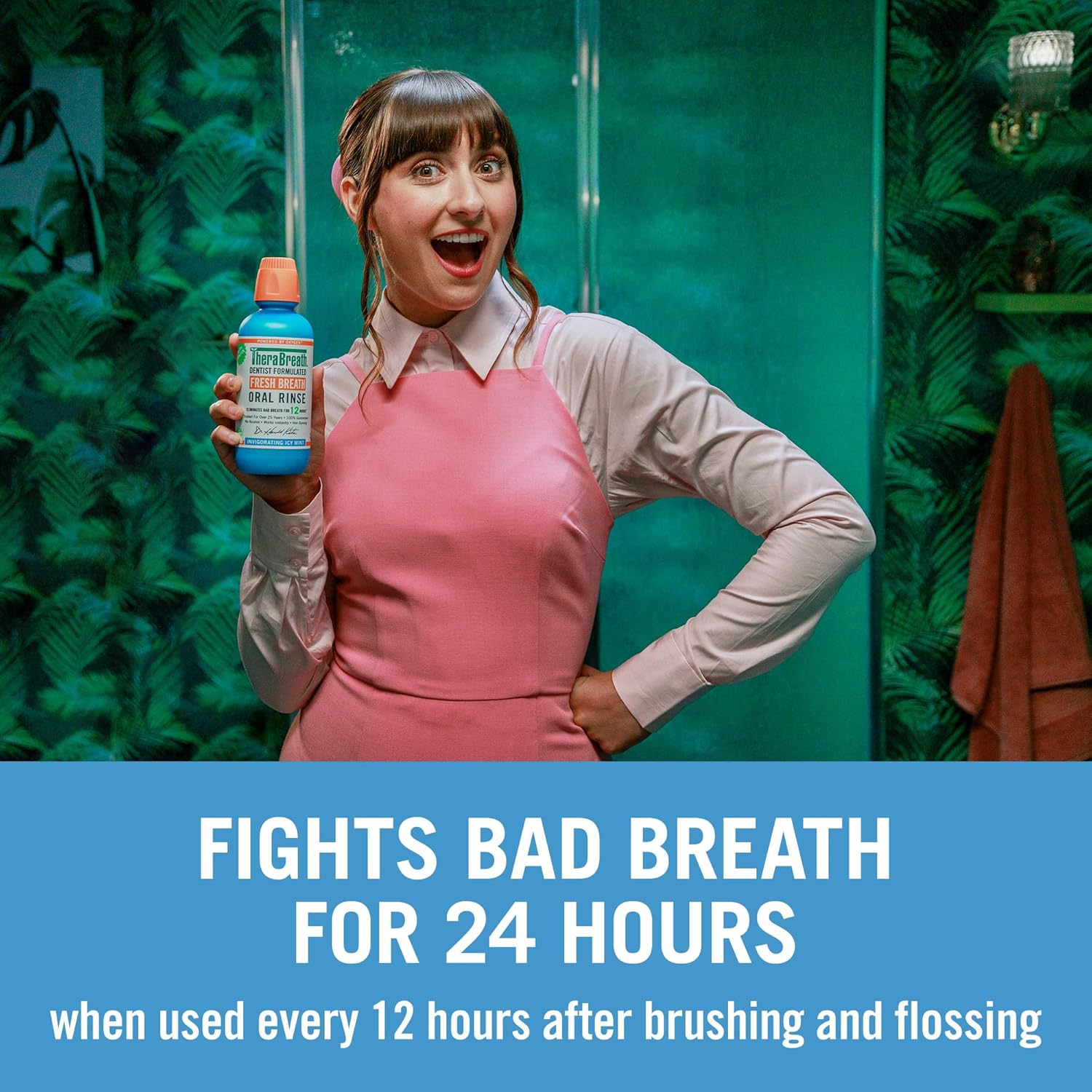 TheraBreath Fresh Breath Mouthwash