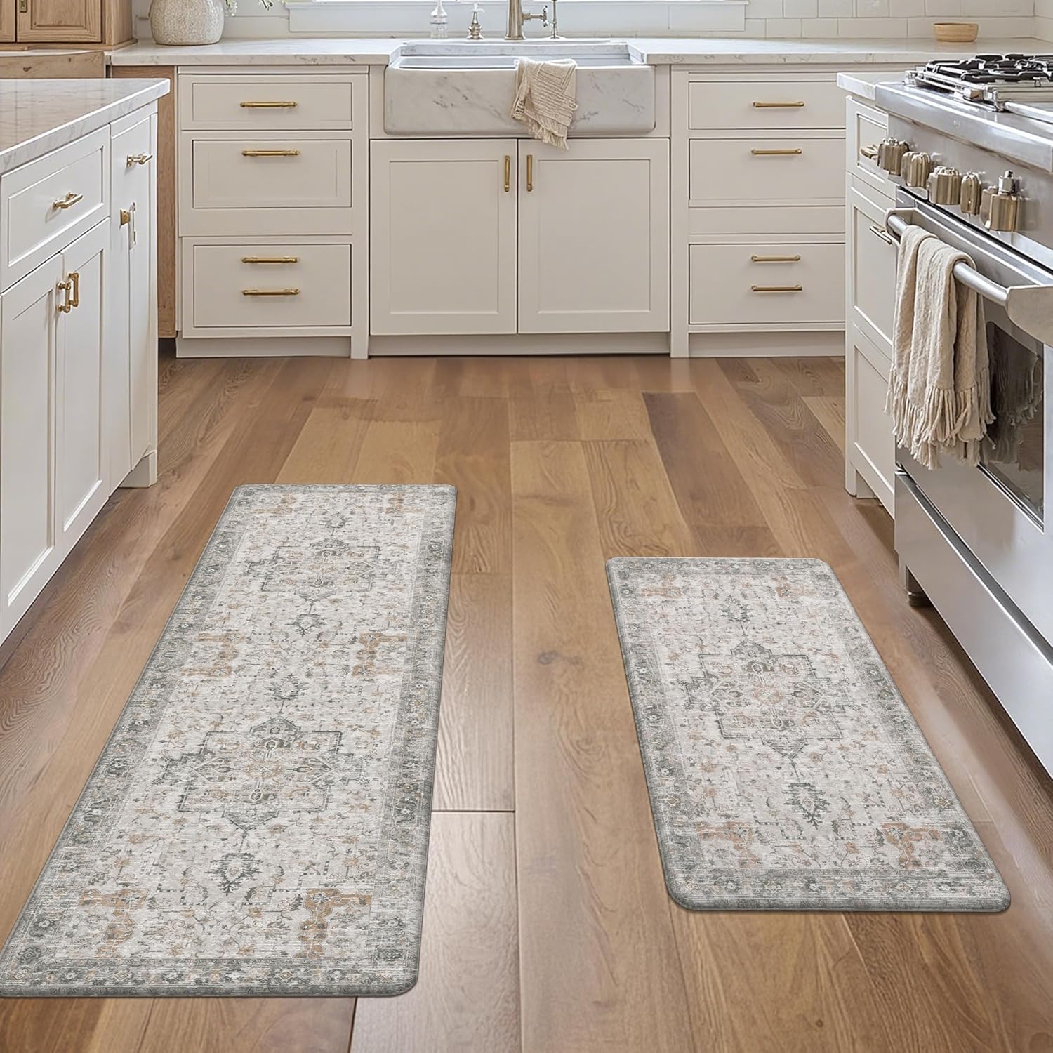 GENIMO Kitchen Mats for Floor 2PCs