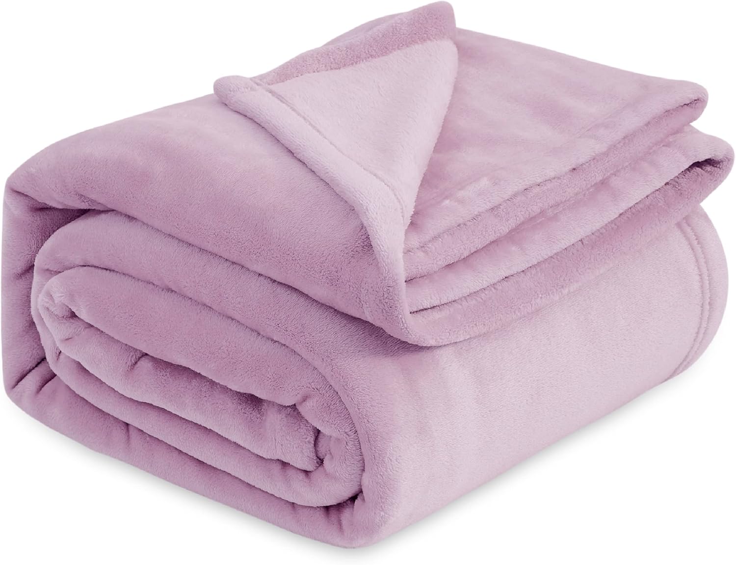 Bedsure GentleSoft Fleece Bed Blankets Queen Size