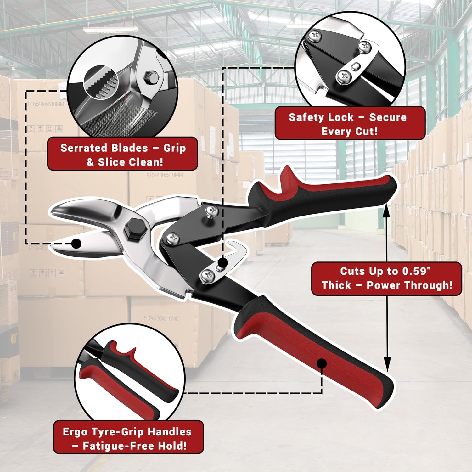 Pallet Strapping Tool Set with Tensioner