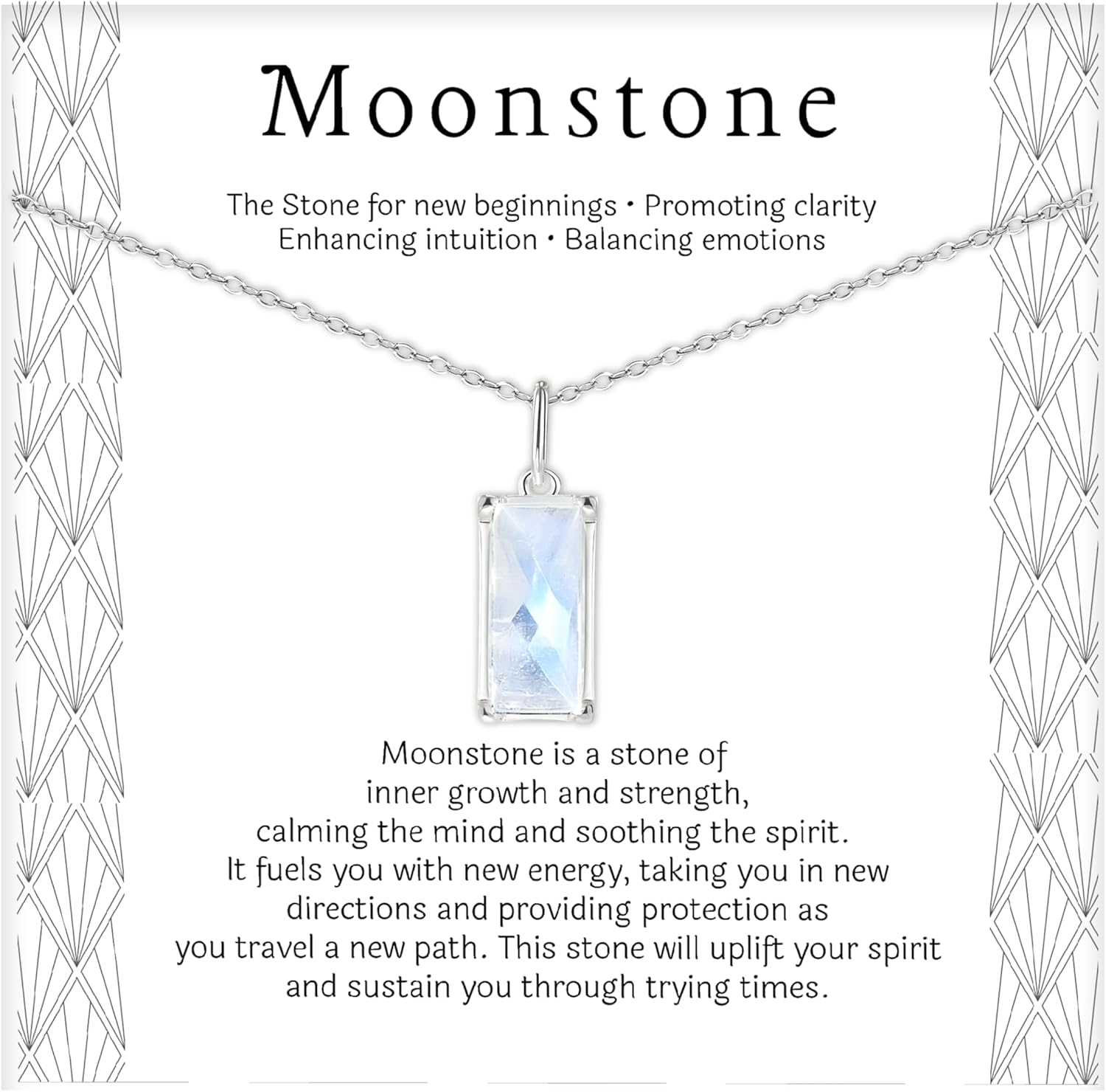 HOPE LOVE SHINE New Beginnings Rainbow Moonstone