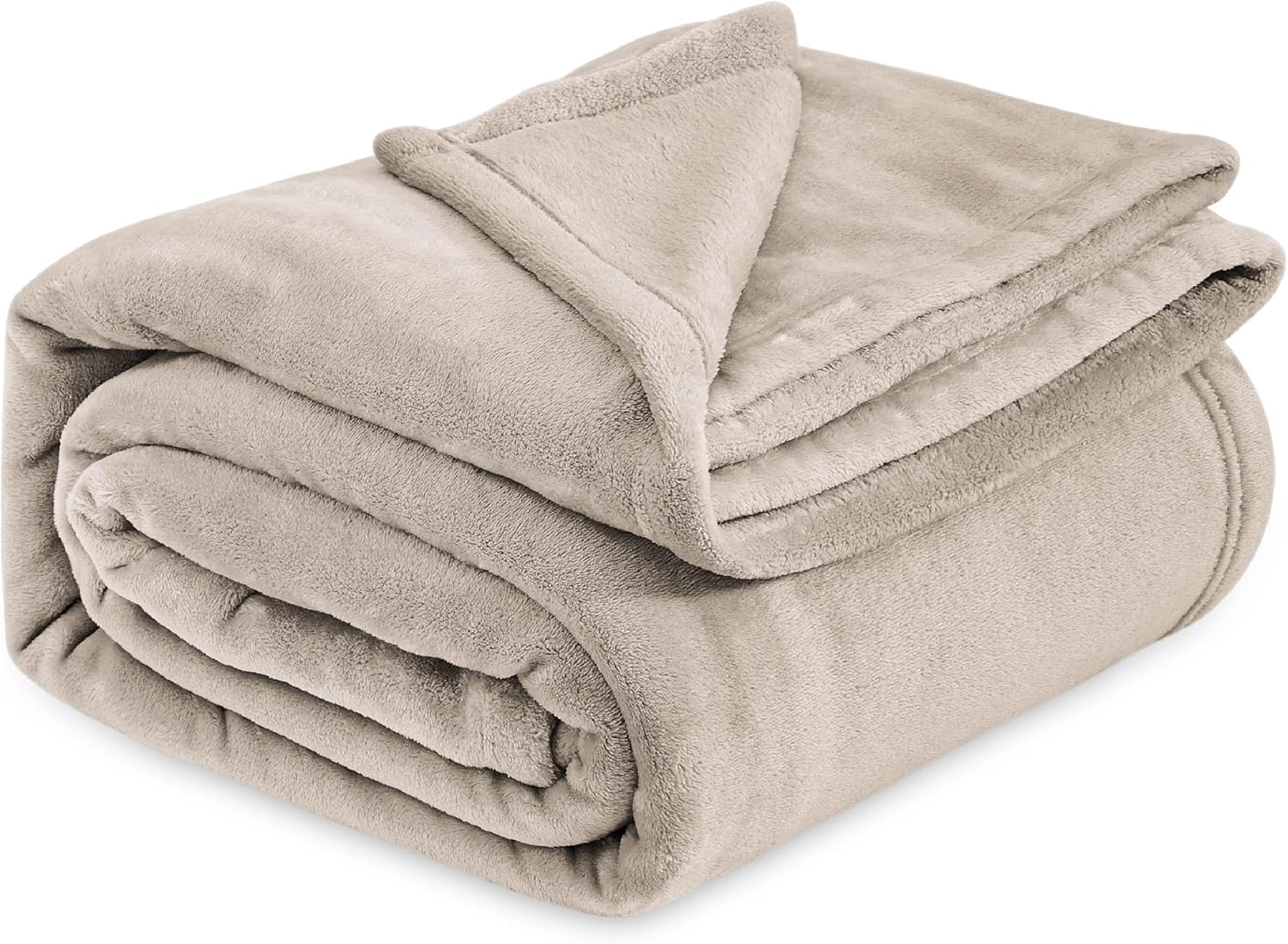Bedsure GentleSoft Fleece Bed Blankets Queen Size