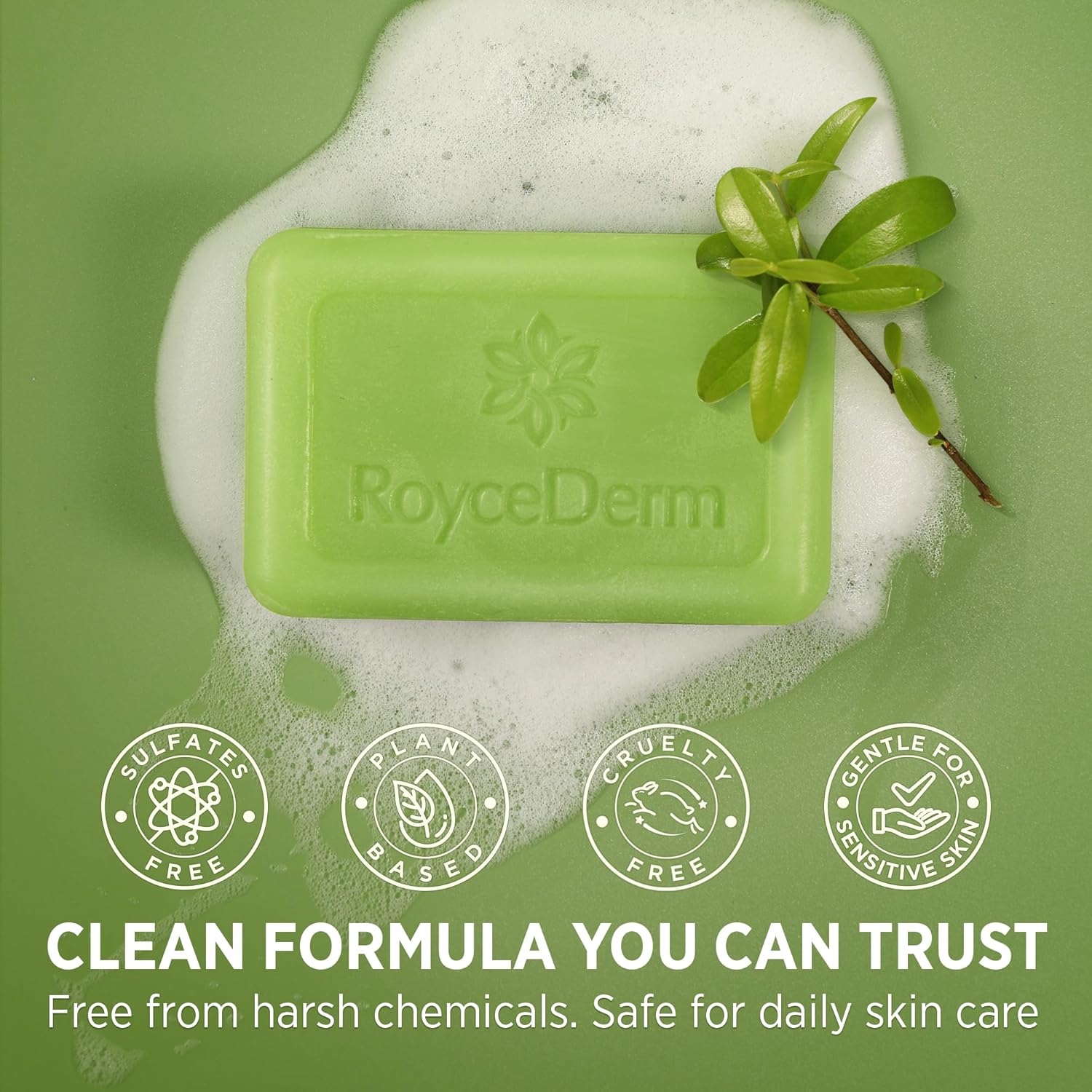Roycederm Antifungal Tea Tree Soap for Acne