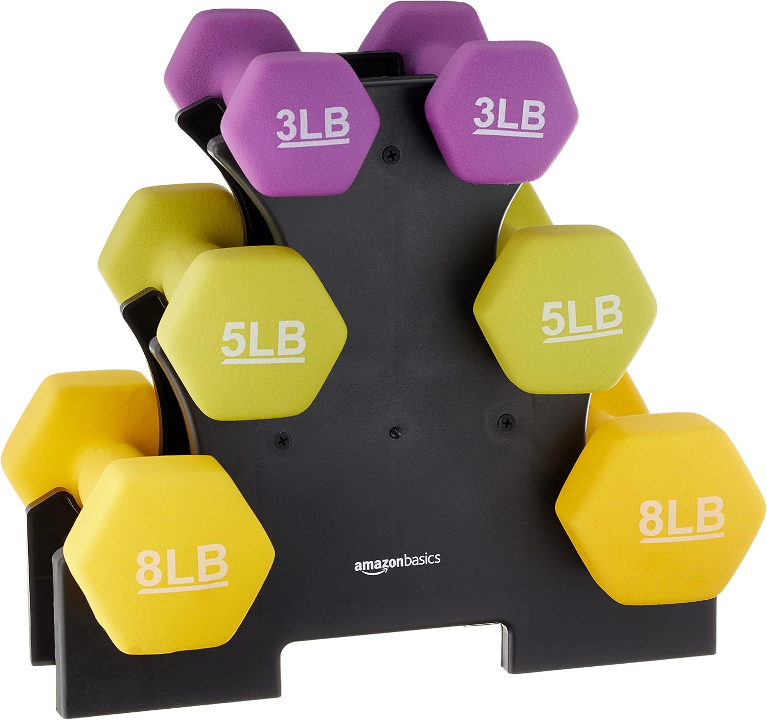 Amazon Basics Neoprene Dumbbells