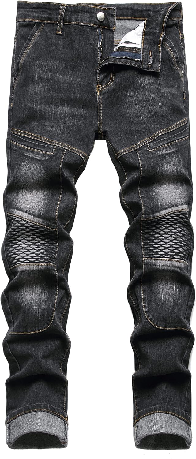 JUNBAOSS Men's Slim Fit Stretch Jeans for Men