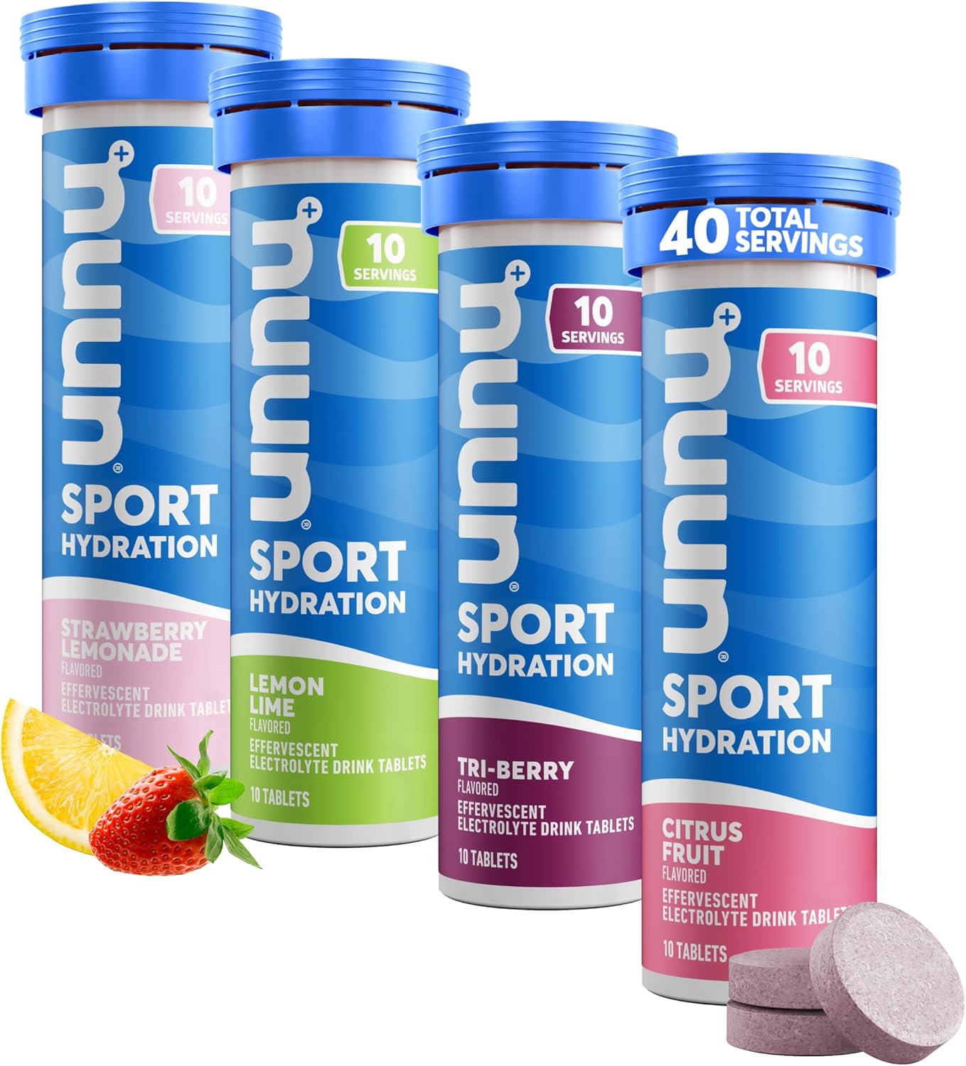 Nuun Sport Electrolyte Tablets with Magnesium