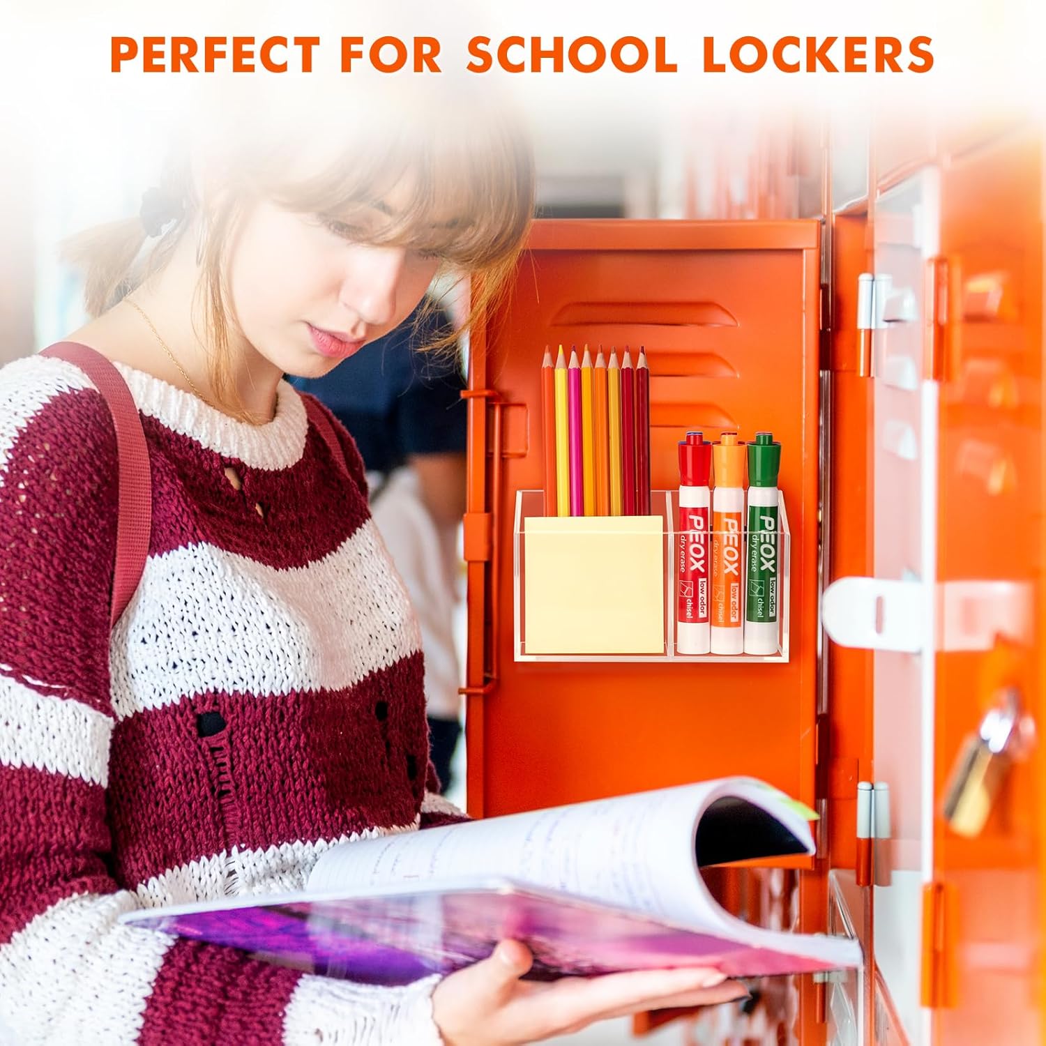 BEYGORM Magnetic Dry Erase Marker Holder