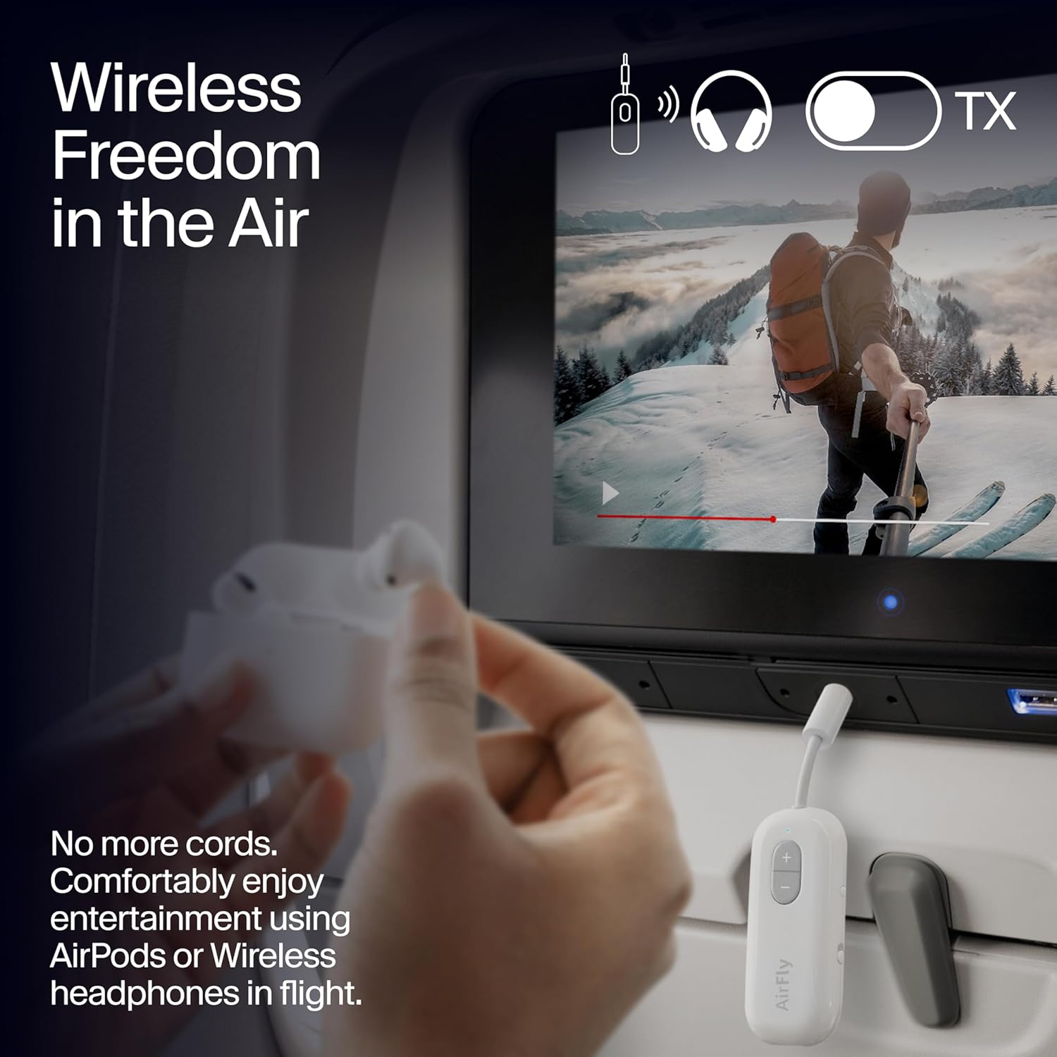 AirFly SE Bluetooth Audio Transmitter Adapter