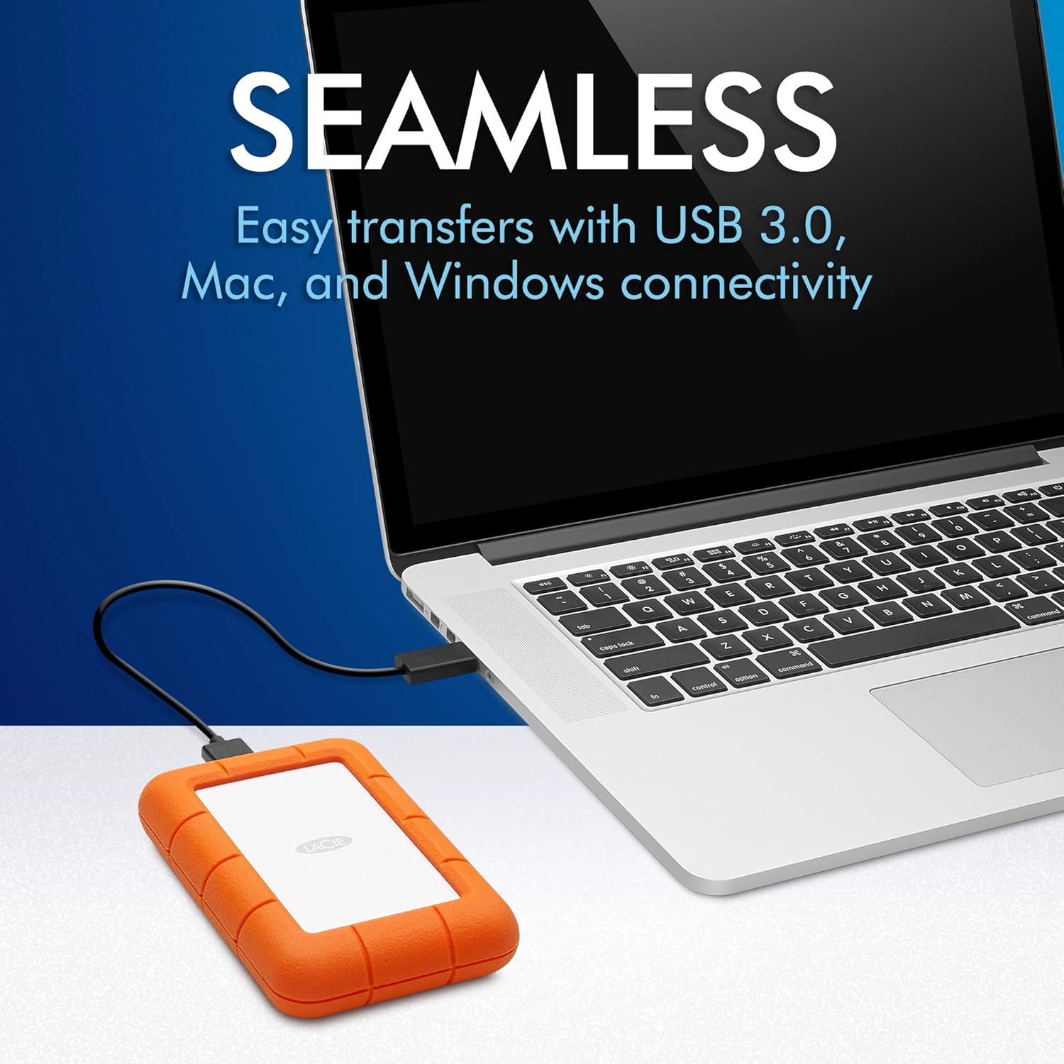 LaCie 2TB External Hard Drive USB 3.0