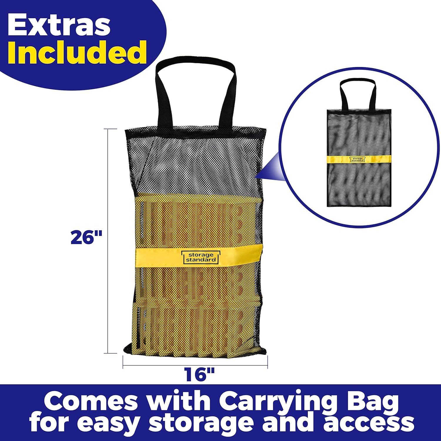Heavy Duty Cargo Edge Guards with Case