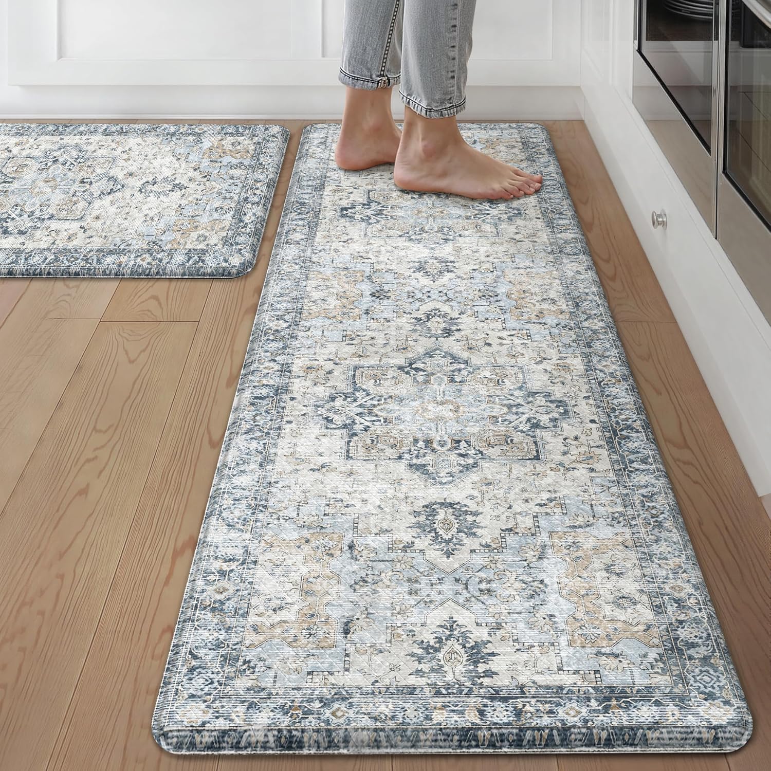 GENIMO Kitchen Mats for Floor 2PCs