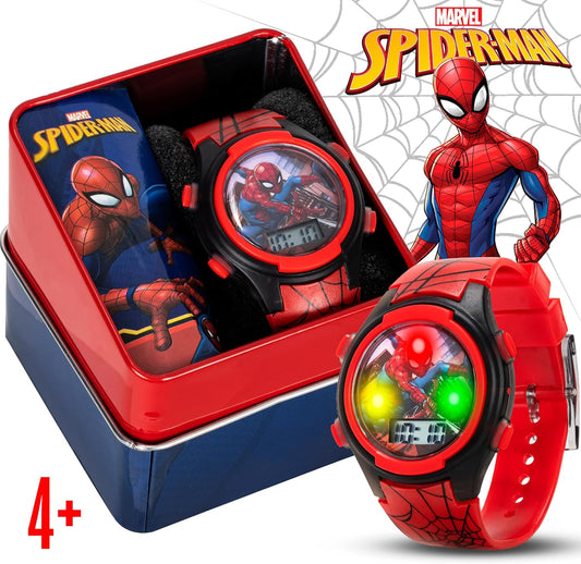 Marvel Spider-Man Kids Watches Digital Display