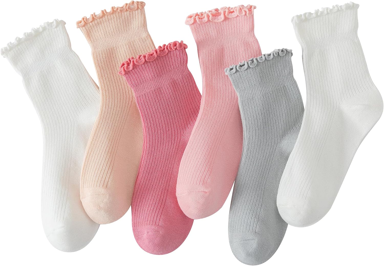 Hstyle Women’s Ruffle Ankle Socks