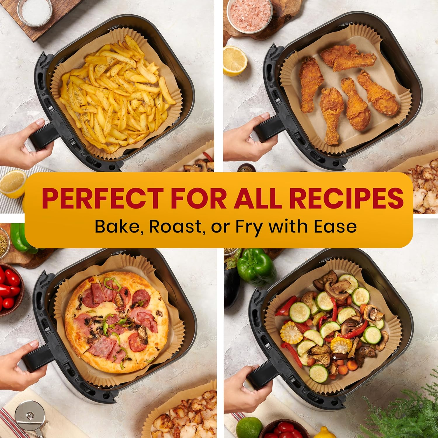 Air Fryer Paper Liners Non-Stick
