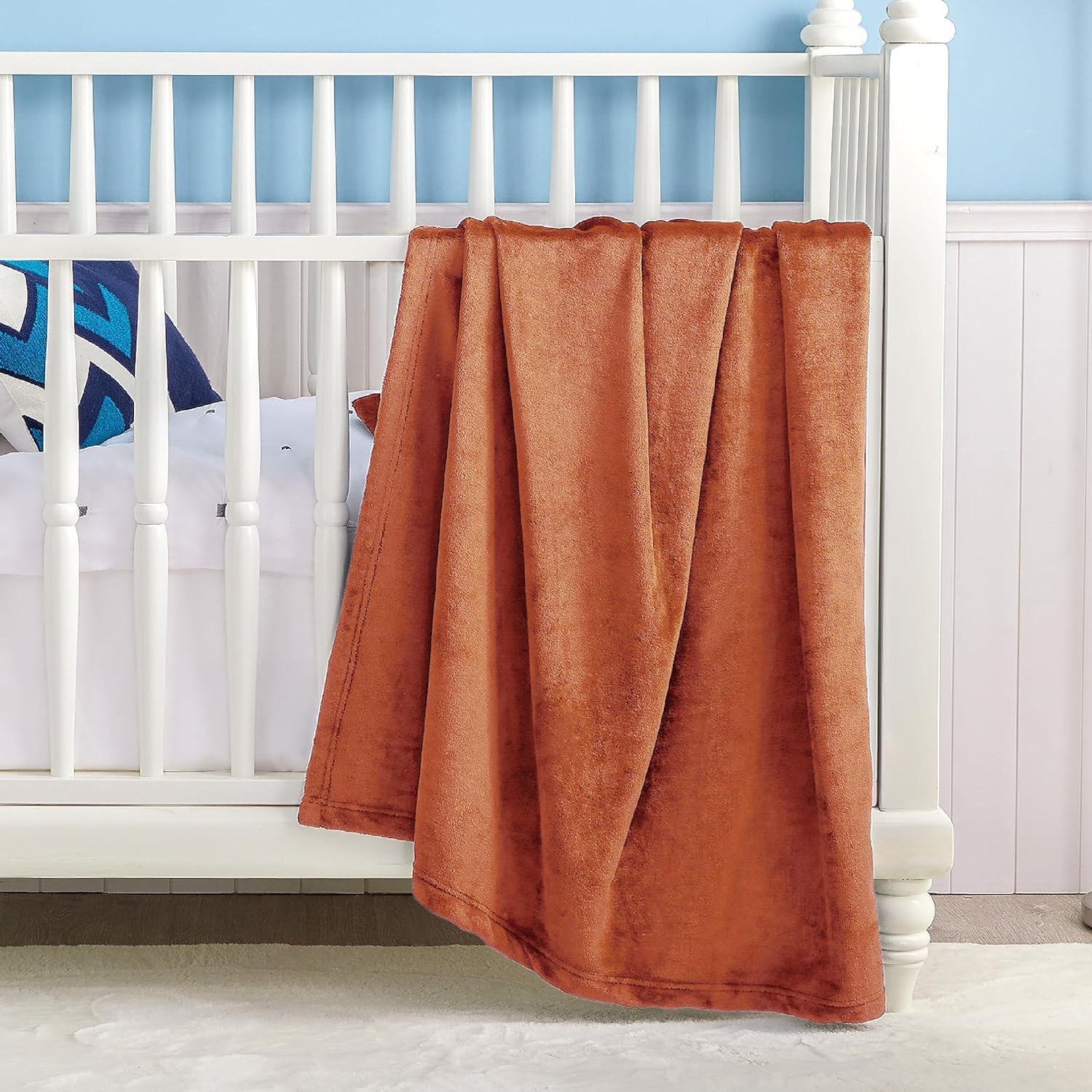 Bedsure GentleSoft Fleece Bed Blankets Queen Size