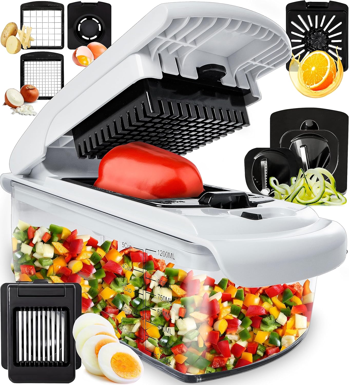 Fullstar Pro Vegetable Chopper & Spiralizer
