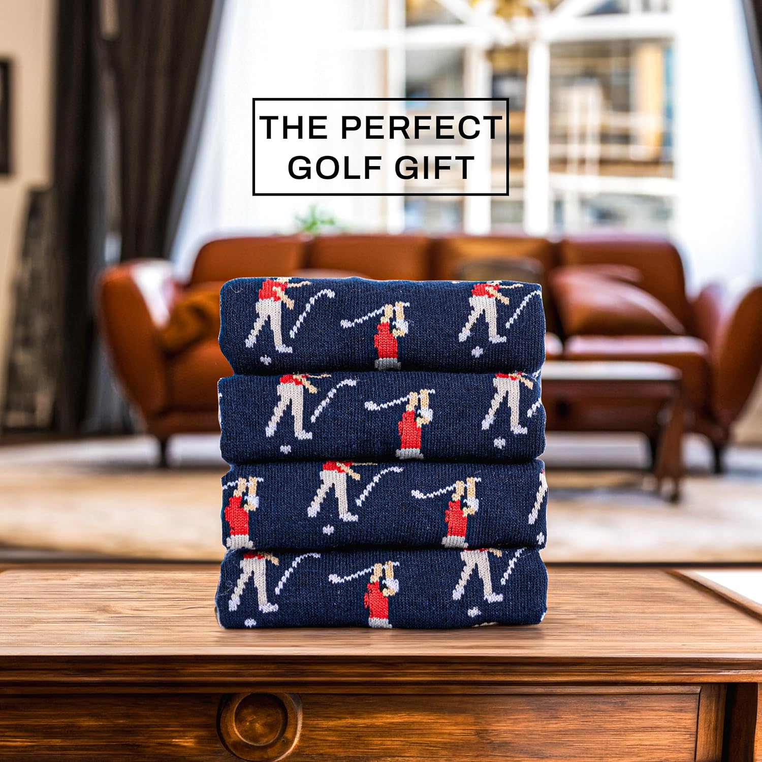 Shanker Golf Socks Funny Angry Golfer Socks