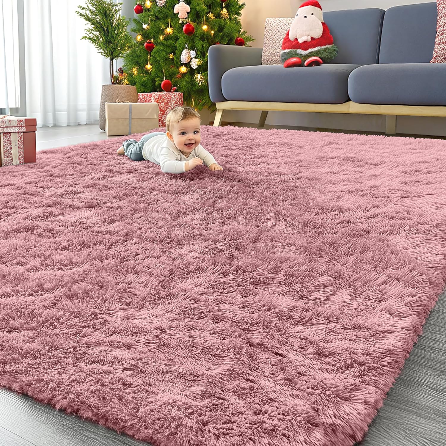 OLANLY Area Rugs for Living Room Bedroom