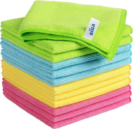 MR.SIGA Microfiber Cleaning Cloths
